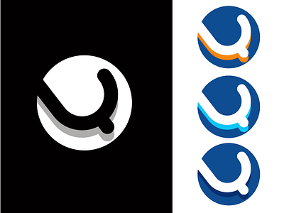 LQ logo blue brand identity branding clean corporate branding corporate identity design icon logo modern monogram monogram letter mark monogram logo technology