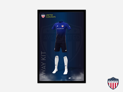AYSO United Uniform Kit Reveal branding design graphic desgin instagram photoshop soccer social media design sports sports branding sports design sportswear youth sports