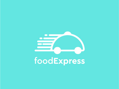 foodExpress branding clean clean creative design logo minimal