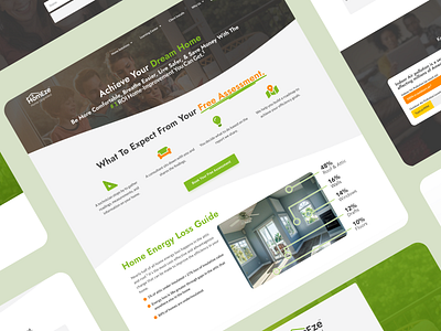 Ground-Up Web Design for HomEze - Home Energy Efficiency Experts