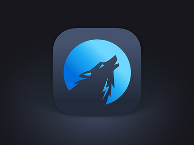Coyote VPN - VPN App Icon app app icon app store branding connection coyote design icon illustration internet logo ui vector vpn wolf