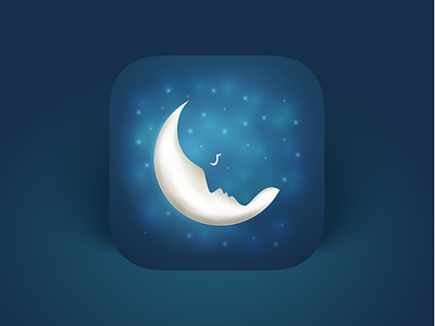 Head2Sleep - Sleep App Icon app app icon app store branding design health app health app icon health logo icon logo mobile app sleep sleeping app sleeping app icon ui