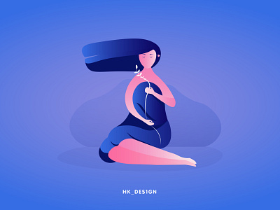 Z - Zen 36dayoftype 36daysoftype26 character character design creative flat illustration meditate minimal typography vector visual design zen