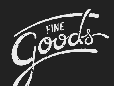 Fine Goods T-shirts