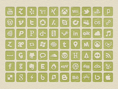 Let's Get Social fine goods social icons