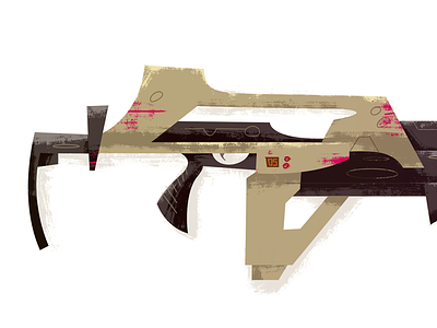 Epic Armory: M41A Pulse Rifle alien art desplode epicarmory gun illustration movie pulse rifle