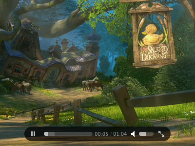 HTML5 Pure CSS Video Player