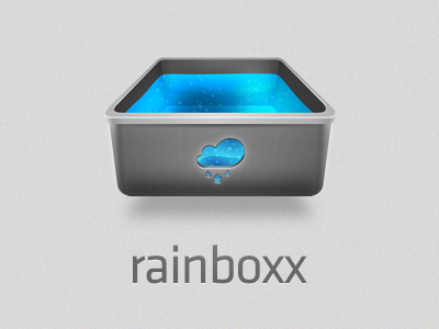 Rainboxx box klavika metal water