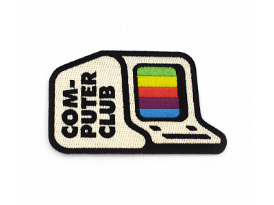 Computer Club Patch computer patch product retro