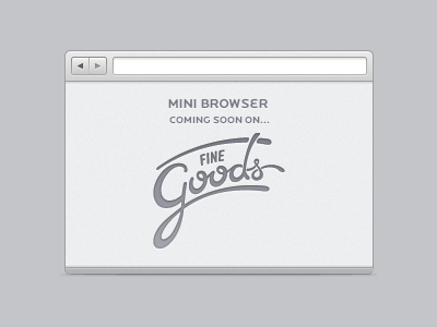 Mini Browser browser