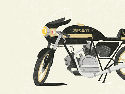Ducati / 80s Series 80s ducati illustration motorcycle