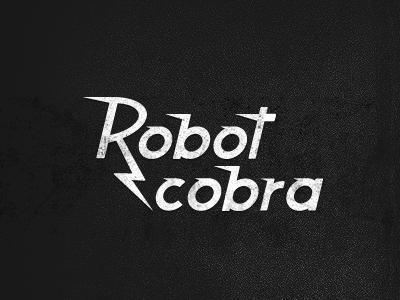 Robot Cobra cobra lettering robot type