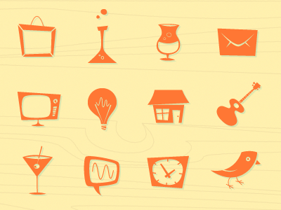 Cocktail cocktail icon set icons