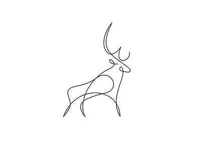 Stag art deer illustration monoweight rogie king stag tattoo
