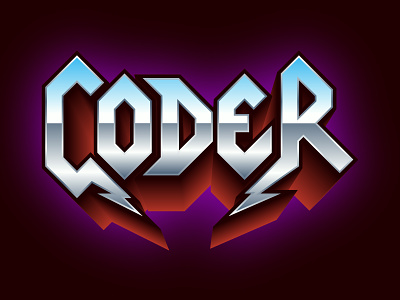 Coder develop developer engineer metal programmer