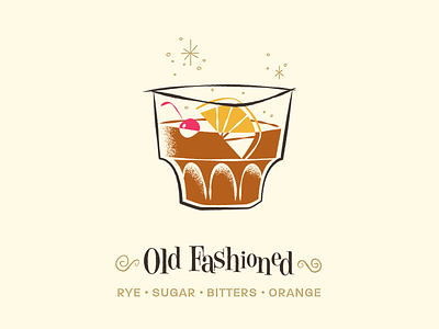 Old Fashioned / Drinktober / Inktober