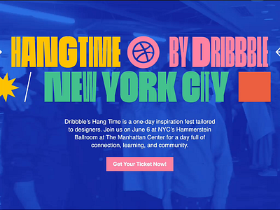 🚨GIVEAWAY: Hangtime New York Tickets 🚨 conference giveaway hangtime web design