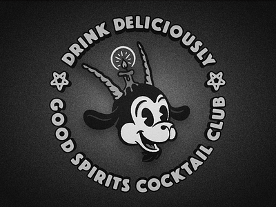 Black Phillip × Disney art avatar branding characterdesign disney illustration logo retro