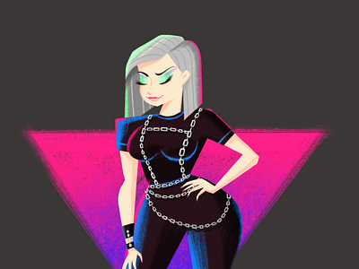 Pop Queens #002: Bebe Rexha art bebe rexha character digital painting illustration