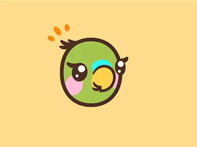 Parakeet bird bird illustration character dribbble icon illustration logo mascot parakeet vector weekly warm up