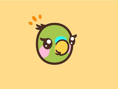Parakeet bird bird illustration character dribbble icon illustration logo mascot parakeet vector weekly warm up