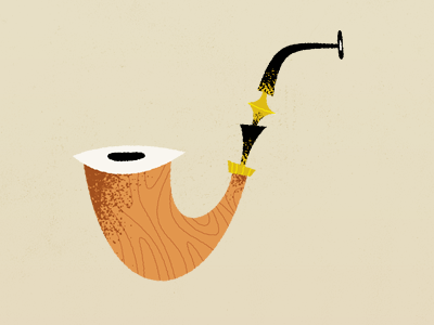 Snarfblat Illustration fun illustration pipe smoke whimsical