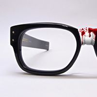NRDZ avatar blood glasses nerd