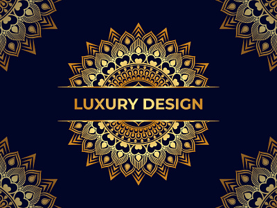 Luxury Mandala Background Design by Minhaj Mithun on Dribbble