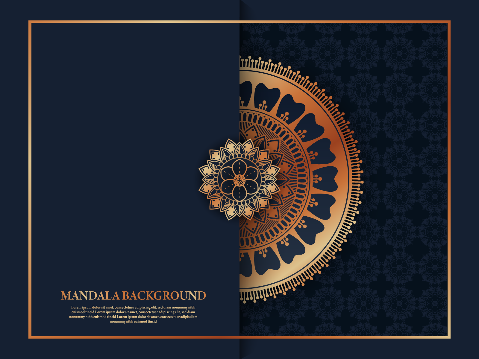 Luxury Ornamental Mandala Background Design by Minhaj Mithun on Dribbble