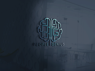 Tech Brain PG branding icon illustration logo logo 3d logo design logotype