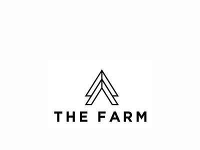 Farm a logo abstract logo logo design minimalist modern monogram retail shop