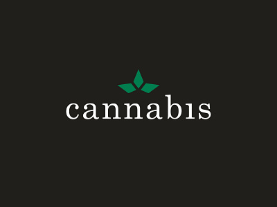 cannabis cannabis flatdesign logo logo design