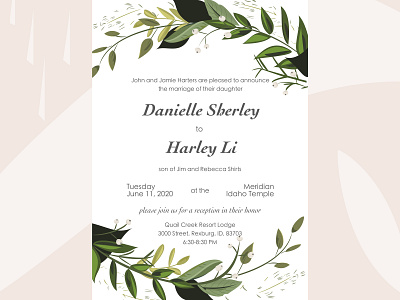 Wedding Invite