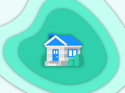 Neighbor Referral House illustration mortgage sketch app