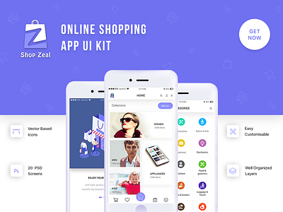 Online Shopping App UI Design app ui e commerce app ui mobile app ui sales app shopping app ui