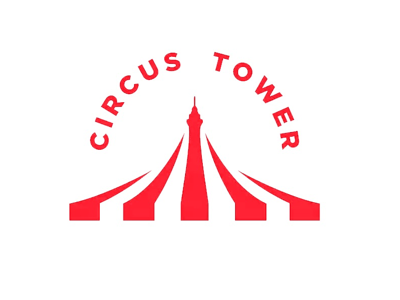 Circus Tower Blackpool branding graphic design logo logo design