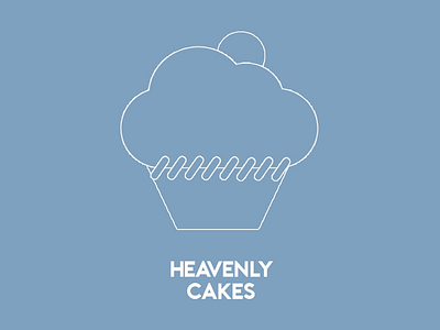 Heavenly Cakes branding graphic design logo logo design