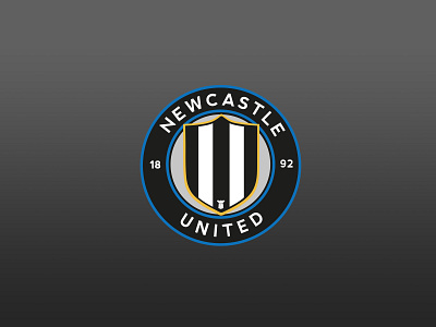 Newcastle United Crest Re-Design by Jay Smith on Dribbble