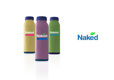 Naked Juice rebrand branding concept design graphic design identity logo logo design rebrand