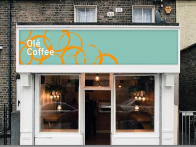 Olé Coffee branding coffee graphic design logo design