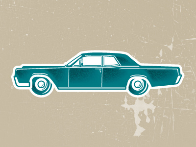 Lincoln continental dribbble