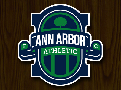 Ann Arbor Athletic FC ann arbor football logo michigan soccer