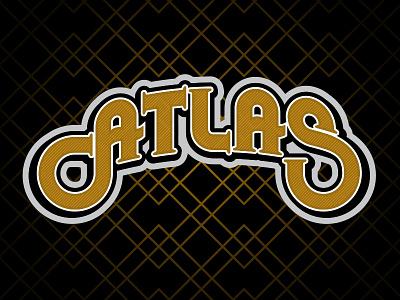Atlas logo typography wordmark