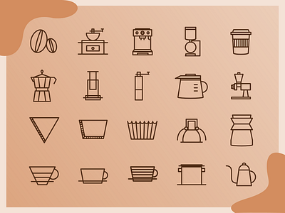 Coffee Icon Set