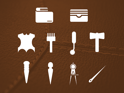 Leather Tools Icon