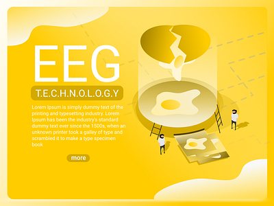 Egg Technology app design dribbble egg flat future graphic icon illustration minimal mobile picture sample simple ui ux vector web website yellow