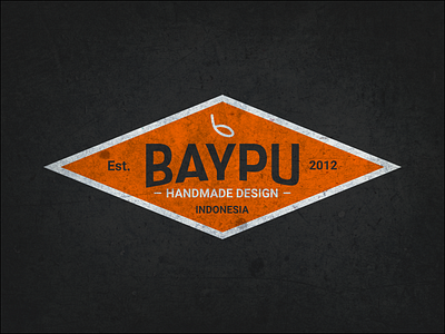 Bayu Punya (BAYPU) badge brand branding design dribbble flat graphic icon illustration logo minimal mobile old retro shop simple type vector vintage