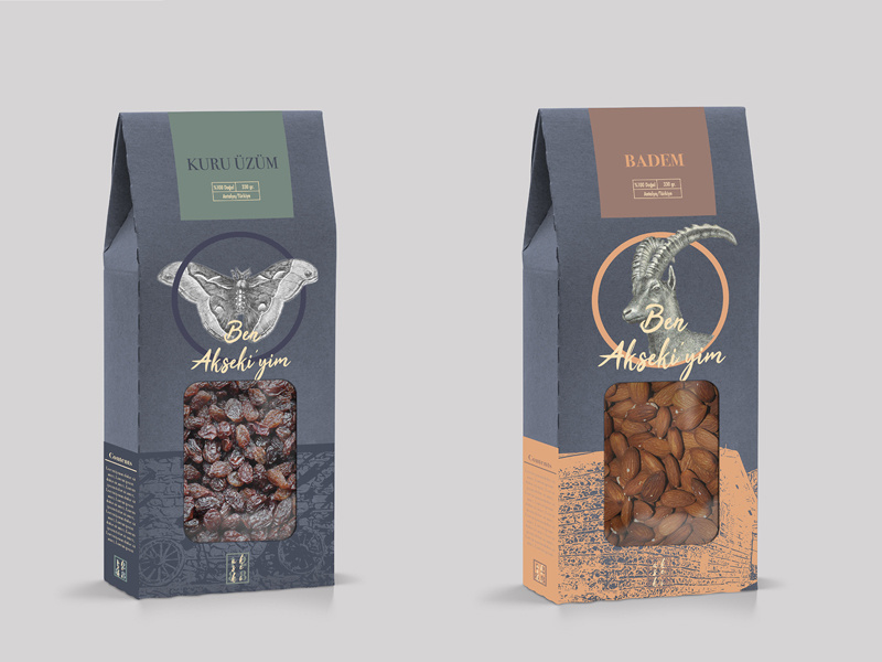 Dried Fruits Packaging by Gülce Demir on Dribbble
