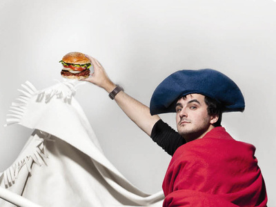 Burger King : Be king advertising burgerking copywriting photoshoot photoshop
