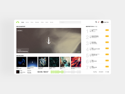 Beatport – Redesign app brand brand and identity branding concept design illustration product design typography visual identity
